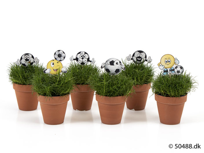 Football Smileys – Terracotta